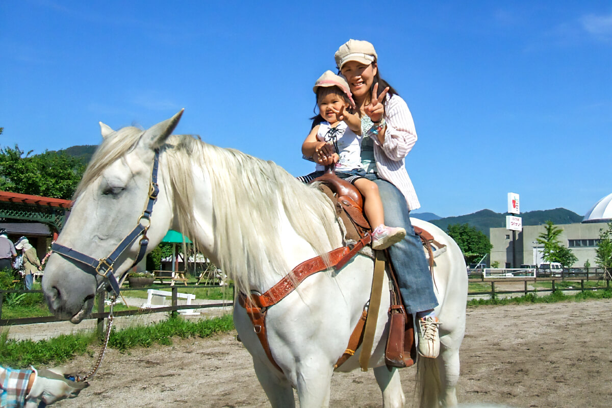 乗馬体験（ひき馬）
